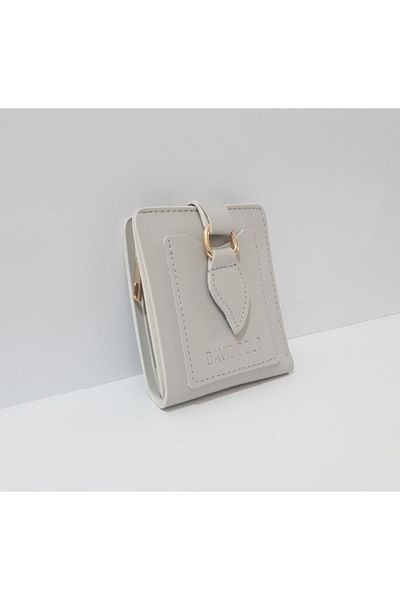 renkli çiçekler Women's Wallet 12X10 cm Beige Color Women's Wallet