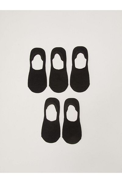 LC Waikiki LCW DREAM Women's Plain Ballerina Socks 5 Pack