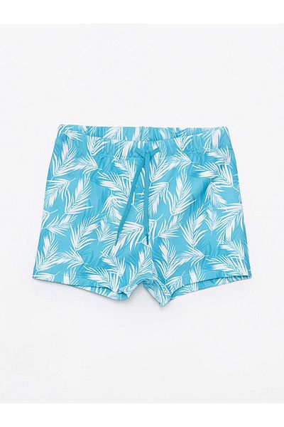 LC Waikiki LCW ECO Bedruckter, schnelltrocknender Boxer-Badeanzug für Jungen