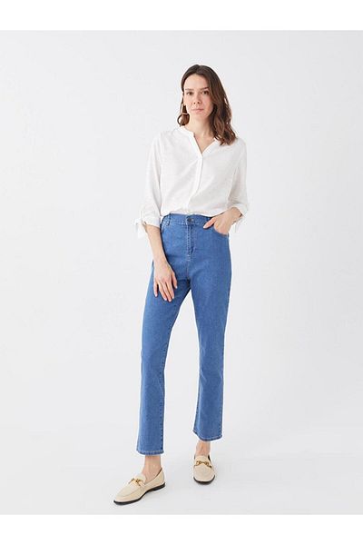 LC Waikiki LCWAIKIKI Basic Slim Fit Women's Jean Trousers