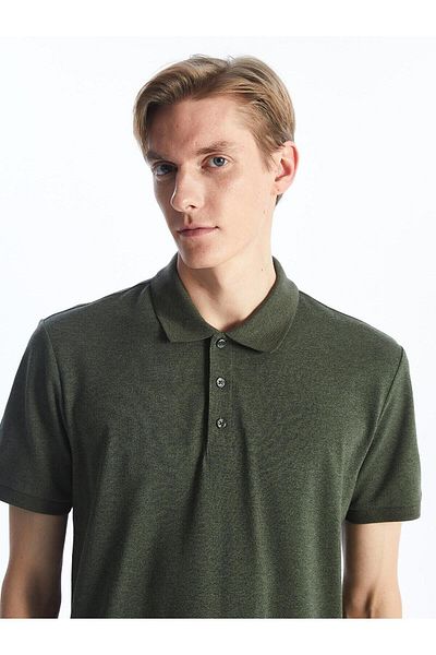 LC Waikiki Ανδρικό μπλουζάκι LCWAIKIKI Classic Polo γιακά με κοντό μανίκι Pique