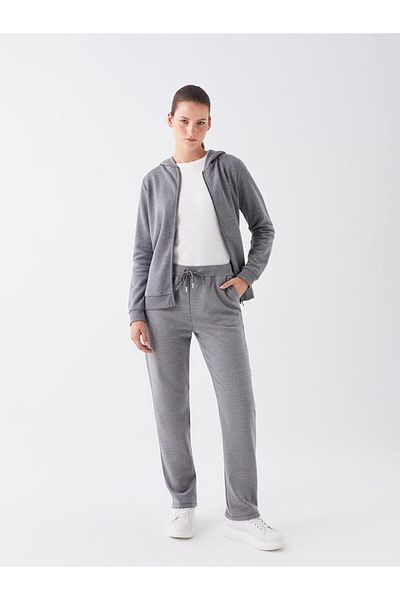 LC Waikiki LCWAIKIKI Basic Women's Elastic Waist Plain Sweatpants
