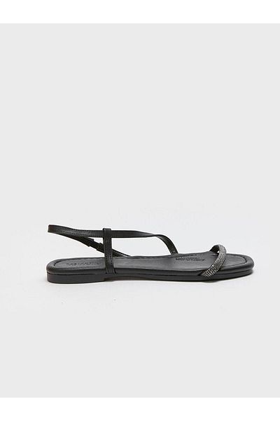 LC Waikiki Γυναικεία δερμάτινα σανδάλια LCW STEPS