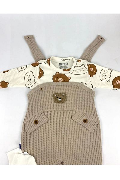 Bumbo Waffle Patterned Baby Rompers
