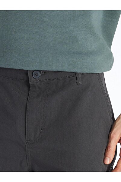 LC Waikiki Gabardine Men's Cargo Shorts - LCW Casual, Standard Fit