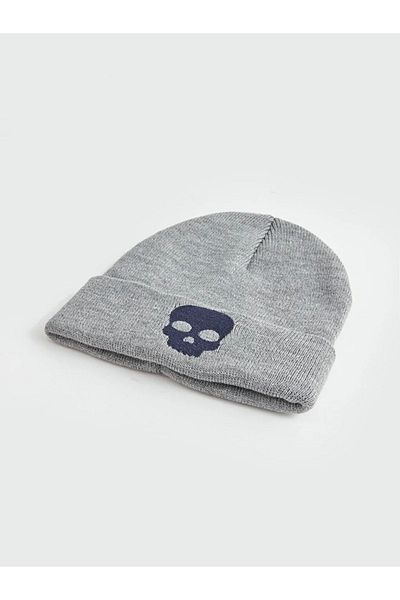 LC Waikiki Boy's Beret - Lcw Eco Skull Embroidered