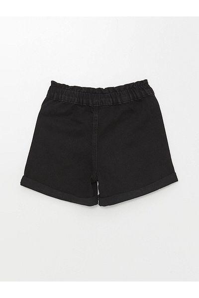LC Waikiki LCW Kids Girl's Jean Shorts - Elastic Waist