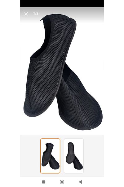 Derman Cizme Tavaf din plasă Culoare neagră