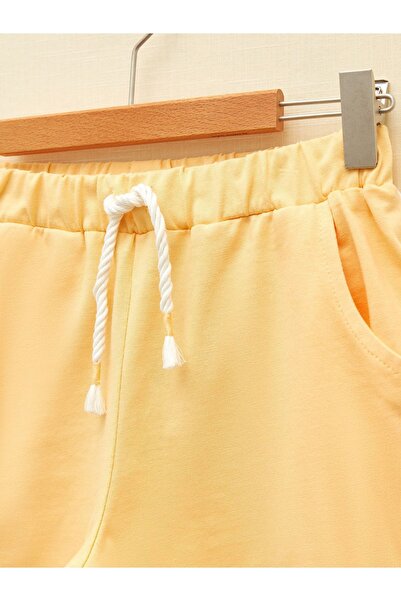 LC Waikiki Basic Elastic Waist Shorts for Girls