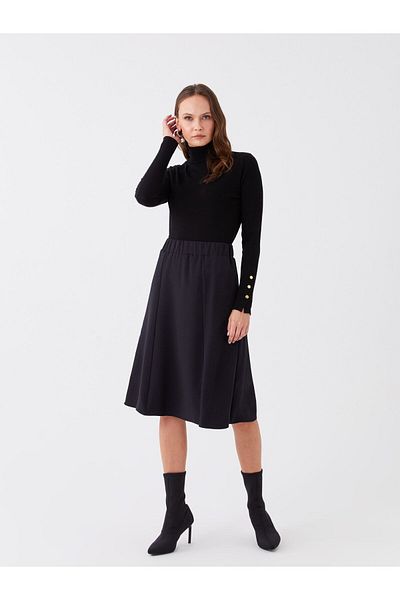 LC Waikiki A-Line Women's Skirt - Elastic Waist