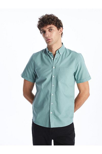 LC Waikiki Ανδρικό κοντομάνικο πουκάμισο LCWAIKIKI Classic Regular Fit