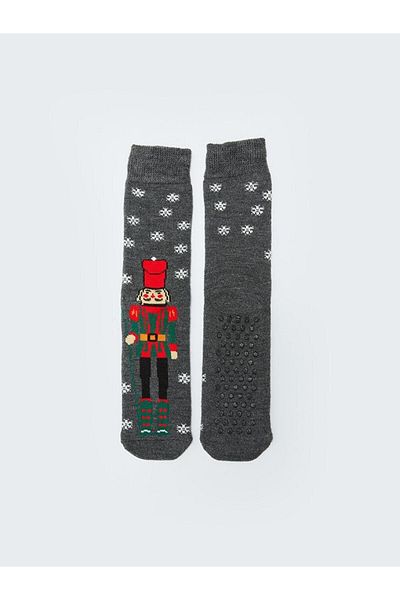 LC Waikiki LCW ACCESSORIES Коледни мъжки чорапи до глезена