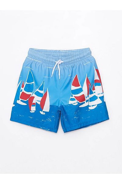 LC Waikiki Σορτς κολύμβησης για αγόρια LCW Kids Printed Quick Dry