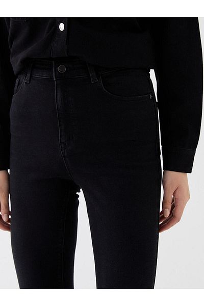 LC Waikiki Pantaloni LCW Jeans Super Skinny Fit pentru femei