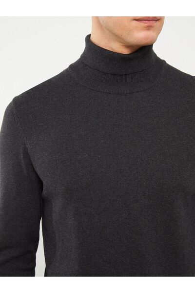 LC Waikiki Classic Turtleneck Long Sleeve Men's Knitwear Sweater