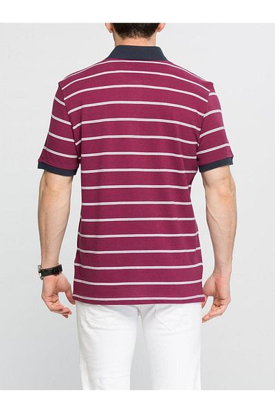 LC Waikiki LCWAIKIKI Classic Claret Red T-shirt