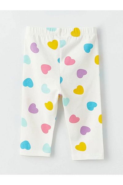 LC Waikiki LCW baby Elastic Waist Patterned Baby Girl Tights