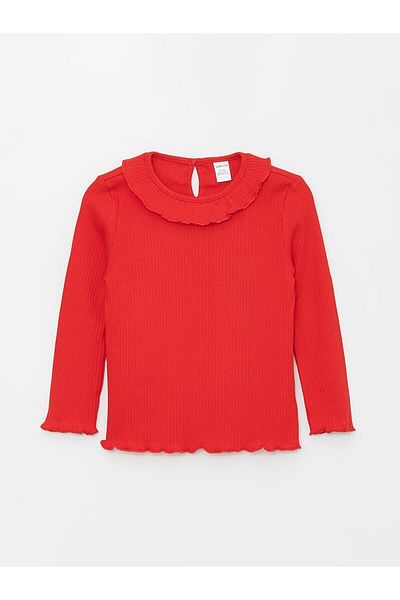 LC Waikiki LCW Baby - Long Sleeve Crew NecK Baby Girl T-shirt