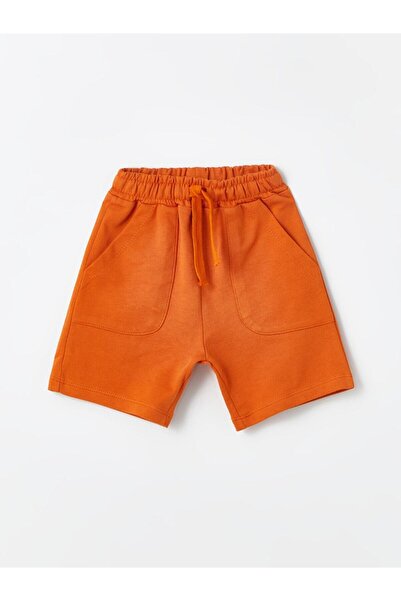 LC Waikiki LCW baby Baby Boy Crew Neck Printed T-Shirt and Shorts 2-Piece Set