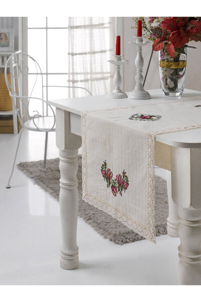 Buldan Concept Shamen Plate with Lacy Canvas