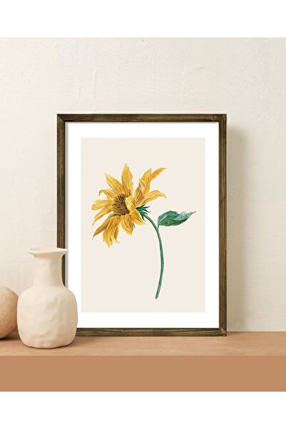 Vetro Design Pictură înrămată cu floarea-soarelui