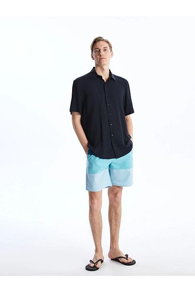 LC Waikiki Ανδρικά σορτς κολύμβησης LCW SWIMWEAR Short Length Color Block