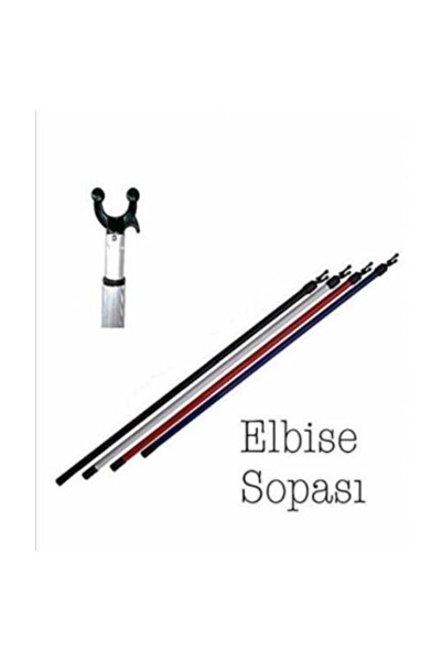 vitrinraf 2 Mt Askı Sopası - Pazarcı Sopası - Elbise Sopası