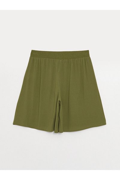 LC Waikiki Bequeme, geformte Damenshorts mit elastischem Bund