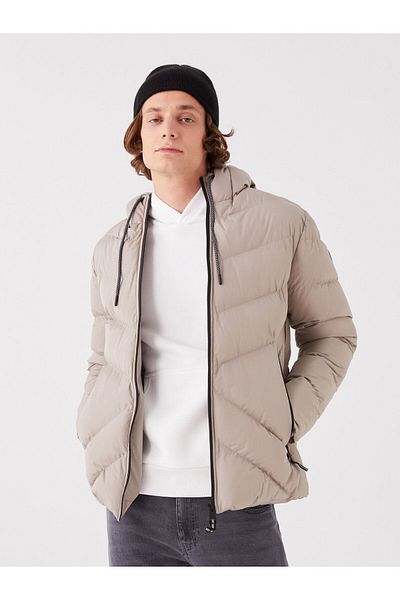 LC Waikiki Ανδρικό παλτό με κουκούλα - Standard Fit
