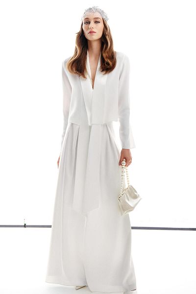 Touché Privé Satin Jacket - Belt Detailed