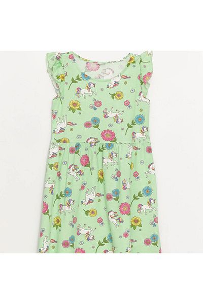 LC Waikiki LCW Kids - Κοριτσίστικο φόρεμα με λαιμόκοψη