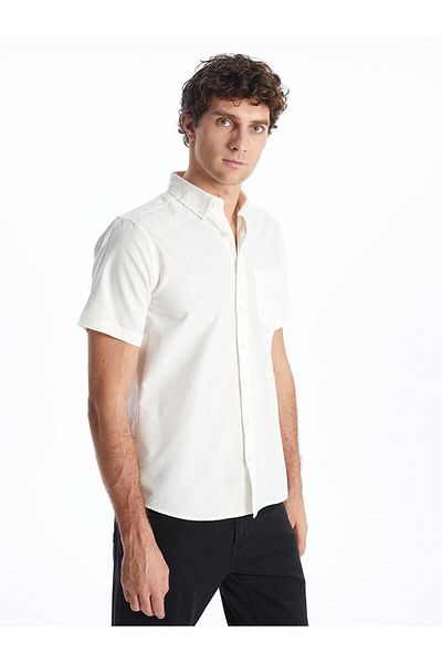 LC Waikiki Ανδρικό κοντομάνικο πουκάμισο LCWAIKIKI Classic Regular Fit