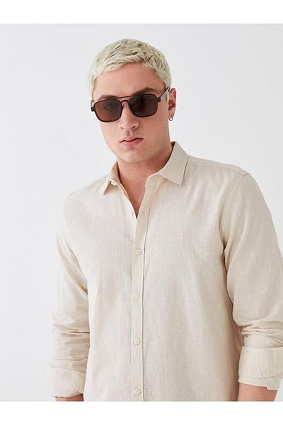 LC Waikiki Ανδρικό μακρυμάνικο πουκάμισο XSIDE Regular Fit
