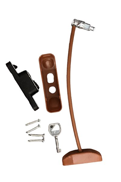 Netodak Child Safety and Safety Lock - Brown Steel Rope, 1 Piece