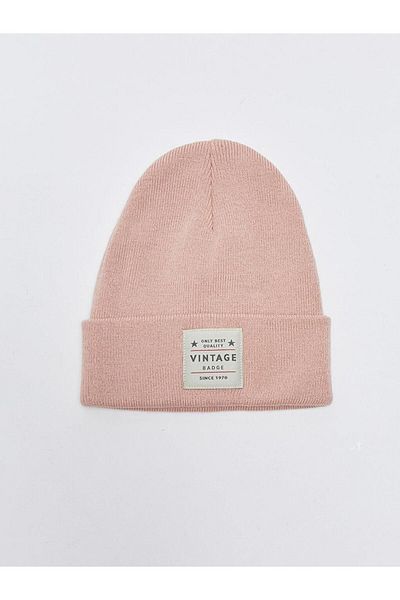 LC Waikiki LCW ACCESSORIES Label Embroidered Men's Knitwear Beret