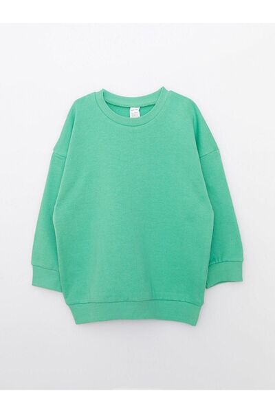 LC Waikiki LCW baby Bisiklet Yaka Uzun Kollu Erkek Bebek Sweatshirt 2'li