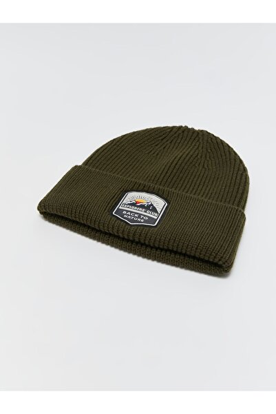 LC Waikiki Label Detailed Men's Knitwear Beret