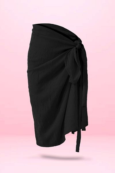 cott land Pareo Negru Legat 80x140cm
