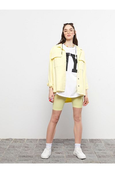 LC Waikiki Colanți sport uni cu talie elastică pentru femei