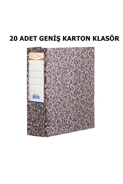 SEYFİKİRTASİYE 20 KOM ŠIROKA KARTONSKE FOLDERA ZA ARHIVIRANJE DATOTEKI TELEGR...