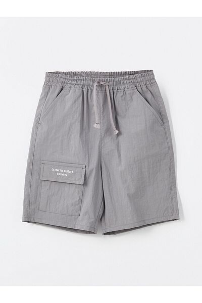 LC Waikiki LCW Elastic Waist Printed Shorts for Baby Boy