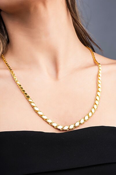 Altınaşkı Süzme Pullu Altın Zincir