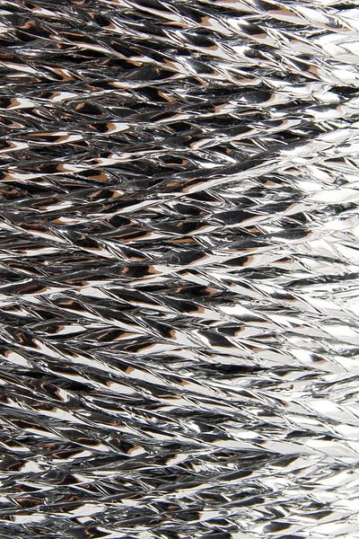 SENSY Frânghie metalică cu sclipici Premium 320 M Geantă strălucitoare Frânghie de încărcare din rafie Frânghie metalică răsucită 250 Gr Argintiu