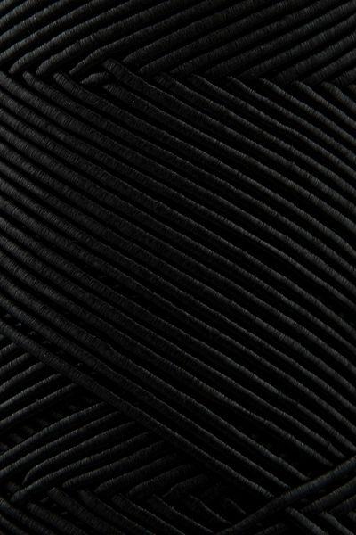 SENSY Premium Chic&Easy 200 gr Slim Supra Rope Snur cerat Macrame Rope Bag Rope Macrame Rope Negru