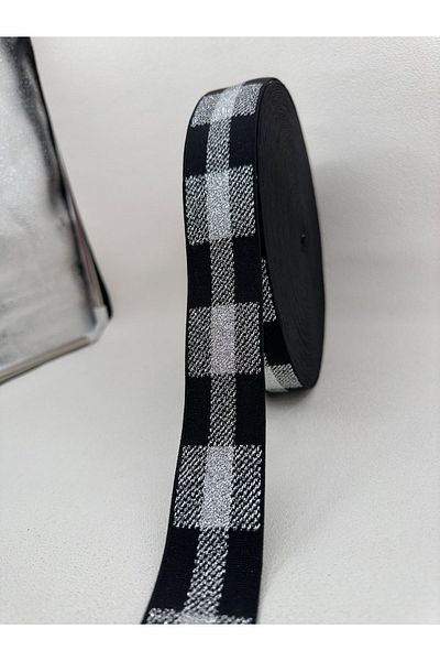 paşateks since 1995 şekil 4 cm glittery woven rubber-5 meters