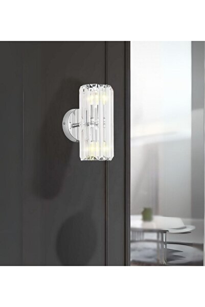 RONİSU AYDINLATMA Betty Taşlı Aplik Kristal Taş Duvar Aydınlatması