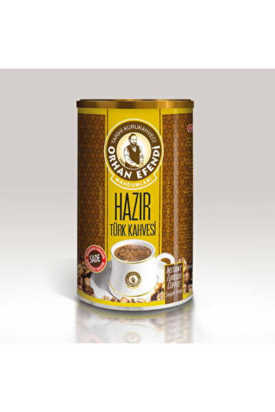 Altıncezve Orhan Efendi Hazır Türk Kahvesi Sade (ŞEKERSİZ) Teneke 500 gr