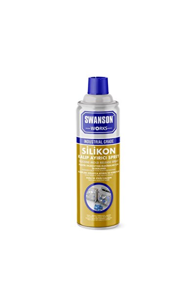 SWANSON WORKS Kalıp Ayırıcı Yağlayıcı Silikon Yapışma Önleyici Sprey 400 ML