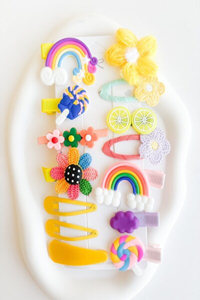 Pretty Karışık 14 lü Çocuk Set Toka