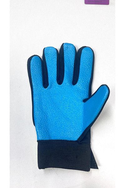 TRYON Blue and Black Children's Goalie Gloves - Kidz